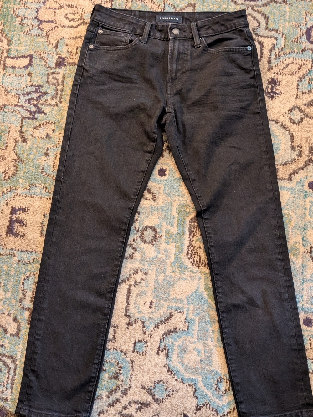 Aeropostale Women's Black Skinny Jeans